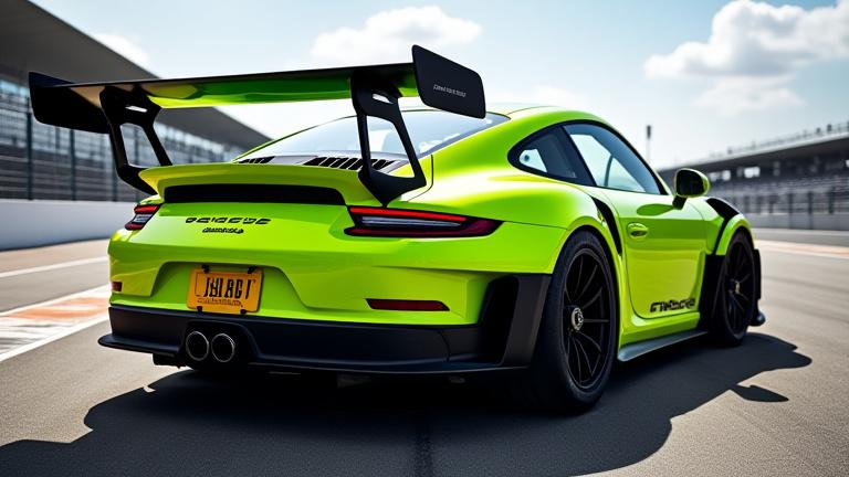 Porsche 911 GT3 RS preparata per la pista